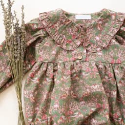 Vintage Floral Baby Girl Romper Spring Wedding Party Outfit Soft Cotton Short Sleeve Cute Design