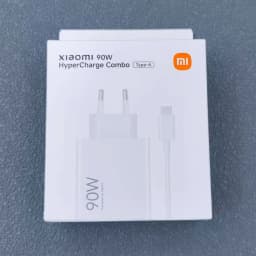 For Xiaomi 90W GaN EU HyperCharge Turbo Fast Charging Adapter Combo with 1M 6A Cable for Mi 15 14 13 12 11 pro Ultra POCO X6 X5
