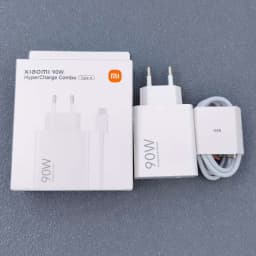 For Xiaomi 90W GaN EU HyperCharge Turbo Fast Charging Adapter Combo with 1M 6A Cable for Mi 15 14 13 12 11 pro Ultra POCO X6 X5