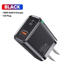 QOOVI GaN 65W Charger USB Type C Fast Charging Quick Charge 4.0 Adapter USB-C PD Charger For iPhone Samsung Xiaomi Macbook iPad