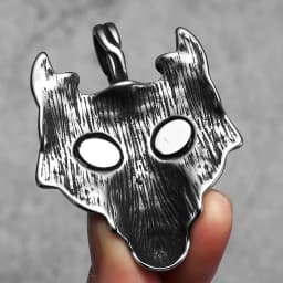 Viking Wolf Gemstone Men Necklaces With Pendant Stainless Steel Jewelry For Male Women Punk Hip Hop Accessories Gifts Wholesale