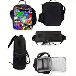 Garten of BanBan Child School Backpack with Lunch Bags ,Pencil Bags ,School Bags for Boys Girls Best Gift