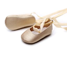 Fashion Newborn Baby Girl Shoes First Walkers Moccasins Cross Ribbon Princess Dance Soft Sole Infant Toddler Shoes Footwear