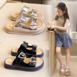 Summer Children Sandals Baby Girls Toddler Soft Non-slip Princess Shoes Kids Candy Jelly Beach Shoes Boys Casual Roman Slippers
