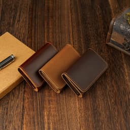 Vintage Genuine Leather Wallets Men's Women's Coin Purses Headphone Holder Portable Data Cable Headphone Storage Bag Card Holder