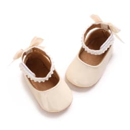 Baby girl princess shoes birthday shoes 0-18 months baby walking shoes soft soled bow shoes