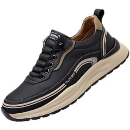 Mens Leather Slip On Loafers Comfortable Breathable Lightweight Non Slip Waterproof Casual Shoes for Wholesale