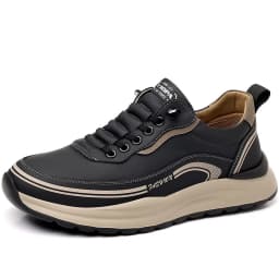 Mens Leather Slip On Loafers Comfortable Breathable Lightweight Non Slip Waterproof Casual Shoes for Wholesale