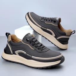 Mens Leather Slip On Loafers Comfortable Breathable Lightweight Non Slip Waterproof Casual Shoes for Wholesale