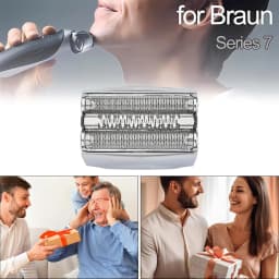 Series 7 70S Electric Shaver Replacement Head Compatible with Braun Series 7 Men Razor for 720cc, 730cc, 735s, 750cc, 760cc