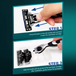 Gillette Mach 3 Classic 3-layer Blade Men's Razor Manual Shaver