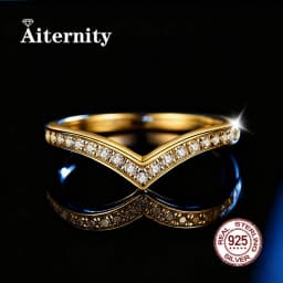 Pass Diamond Tester Moissanite Ring And Zircon Unisex Rings 100% Real S925 Silver Ring For Men and Women Luxury Brilliant D VVS1