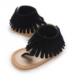Summer New Women's Baby Sandals With Tassel Design Soft Soled Baby Shoes 0-12 Months Baby Walking Shoes