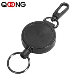 70CM Anti-Lost Telescopic Key Ring Resilience Steel Wire Rope Elastic Keychain Sporty Retractable Alarm Key Chain Trinket H44