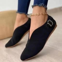 Women's Ballet Flats Outdoor Casual Pointe Wear Elegant Casual Pink Barefoot Heels Zapatos De Mujer