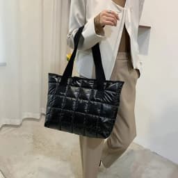 Casual Large Capacity Shoulder Bags For Women Space Cotton Handbag Totes Fashion Winter Daily Use Bag bolsa feminina