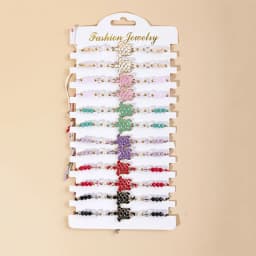 Wholesale 12pcs/set Multi-style Bracelet Set For Women Men Colorful Blue Eye Heart Turtle Braided Bracelet Bulk Jewelry Set