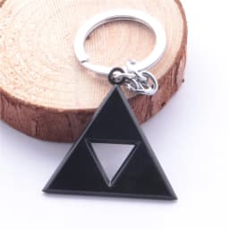 Vintage Triangle Symbol Necklaces & Pendants LoZ Game Peripherals Broze Triangle Amulet Choker Necklace Cosplay Jewelry Gifts