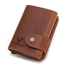 Slim Male Walet Luxury Hasp Purse Short Men Wallets Genuine Leather Bank Card Holder Credit Travel Credential Coin Money Bag