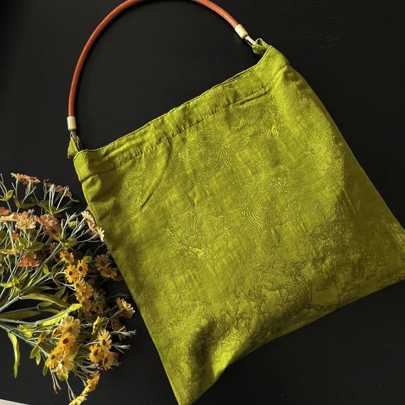 Vintage Jacquard Women's Shoulder Crossbody Bag Luxury Design Ladies Underarm Bags Large Capacity Shopping Bag Travel Handbags