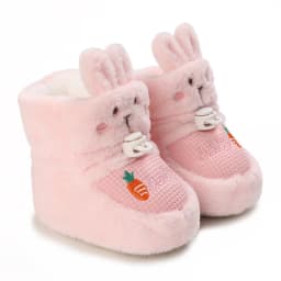 Winter New Cute Cartoon Baby Booties Boy Girl Boots Cotton Soft-Sole Non-Slip Warm Toddler First Walkers Infant Crib Shoes