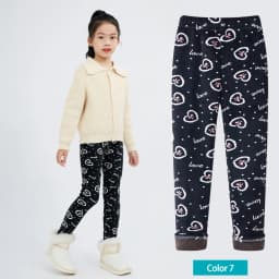 SheeCute Girls Winter Warm Pants Kids Fleece Lined Leggings for 3-11 Years SCW8101