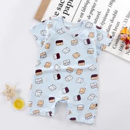 Summer Bebe Romper Baby Girl and Boy Clothes 0 to 12 Months Babies Costume Baby Clothes Cartoon Cute Jumpsuits Cotton