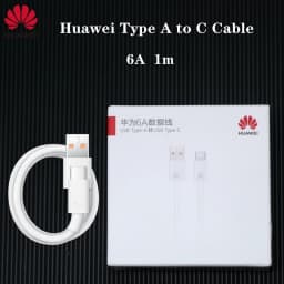Original for Huawei Phone SuperCharge 6A Type C Data Cable for Huawei P60 P70 P50 Pro Mate50 Mate70 Mate 60 Pro USB A to C Cable