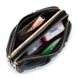 Genuine Leather Women Wallets Multifunction Large Capacity Purses Long Zip Wrist Bag Money Coin Holder Female Phone Purse