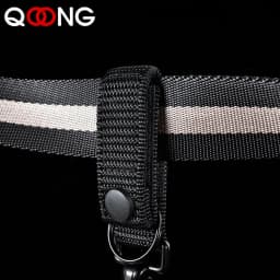 Military Specification Nylon Belt Waistband Key Ring High Density Velcro Key Chain Removable Durable Hanging Buckle Keychain H28