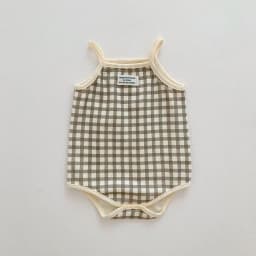 MILANCEL 2024 Summer Baby Bodysuits Cotton Infant Girls One Piece Sleeveless Camisole Bodysuit