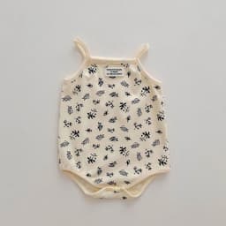 MILANCEL 2024 Summer Baby Bodysuits Cotton Infant Girls One Piece Sleeveless Camisole Bodysuit