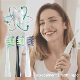 Replacement Brush Heads for Oclean X PRO/ Z1/ F1/ One/ Air 2 /SE DuPont Deep Cleaning Nozzles Sonic Soft Vacuum Bristle Heads