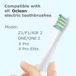 Replacement Brush Heads for Oclean X PRO/ Z1/ F1/ One/ Air 2 /SE DuPont Deep Cleaning Nozzles Sonic Soft Vacuum Bristle Heads