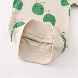 Jumping Meters New Arrival Apples Print Girls Sweatshirts Hot Selling Children's Clothes Long Sleeve Autumn Shirts