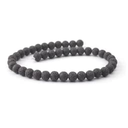 6mm-16mm Colored Volcanic Lava Round Jewelry Blue Lava Loose Energy Treatment Beads Jewelry Making DIY Bracelet Jewelry