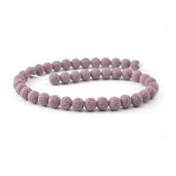 6mm-16mm Colored Volcanic Lava Round Jewelry Blue Lava Loose Energy Treatment Beads Jewelry Making DIY Bracelet Jewelry