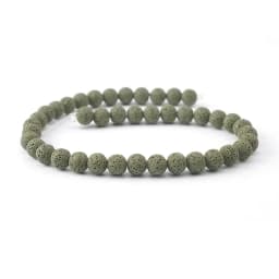 6mm-16mm Colored Volcanic Lava Round Jewelry Blue Lava Loose Energy Treatment Beads Jewelry Making DIY Bracelet Jewelry