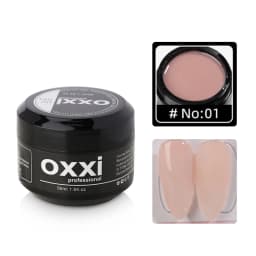 OXXI Gel for Nail Extension Manicure Poly Nail Gellac 56ml Builder UV LED Gel Polish Semi-permanent Nude Natural Acryl Varnish