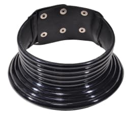UDDEIN Vintage Statement Choker Necklace & Pendant Gold Color Leather African Jewelry For Women Torques Collar Maxi Necklace Set