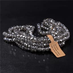 Wholesale 5 strand/lot Faceted Austrian Crystal Bead Rondelle Loose Spacer AB Color Glass Beads For Jewelry Making Accessories