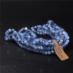 Wholesale 5 strand/lot Faceted Austrian Crystal Bead Rondelle Loose Spacer AB Color Glass Beads For Jewelry Making Accessories