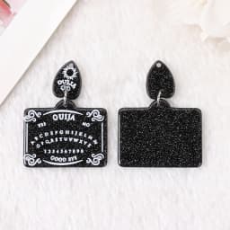 10 Pcs Divination Magic Ouija Planchette Charms Gothic Jewlery Findings For Keychain Necklace Diy Making