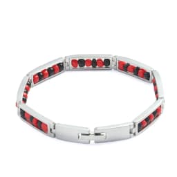 GD Hot Trend Stainless Steel Holiday Devise Lucky Amulet Beads Bangle For Women Trend Couple Bracelet Holiday Gifts