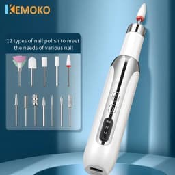 Electric Nail Drill Machine Set Pedicure Grinding Equipment Mill For Gel Nail Polish Manicure Professional Nail Polishing Tool
