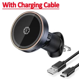 15W Ice Cooling Magnetic Wireless Car Charger Fast Charging Station For iPhone 15 14 13 Pro Max MacSafe Car Phone Holder Stand