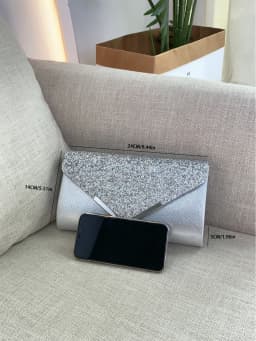 Glitter Bling,Shiny Elegant And Fashionable Envelope Clutch Bag, Party Wedding Handbag For Women Dinner Bag