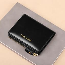 Anti RFID Woman Small Genuine Leather Purse New Design Ultra Thin Coin Wallet for Women Fashion Gifts