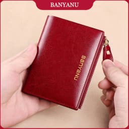 Anti RFID Woman Small Genuine Leather Purse New Design Ultra Thin Coin Wallet for Women Fashion Gifts