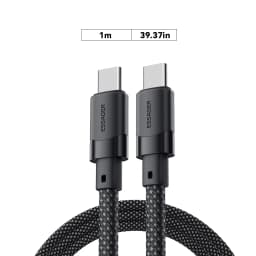 Essager PD 100W Magnetic Suction Anti Winding USB C To C Fast Charger Cable Data Charging Wire for iPhone 15 Laptop Samsung
